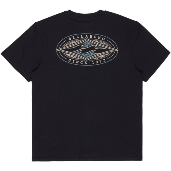 2026 Billabong Mens Diamond Vision T-Shirt EBYZT00619 - Black